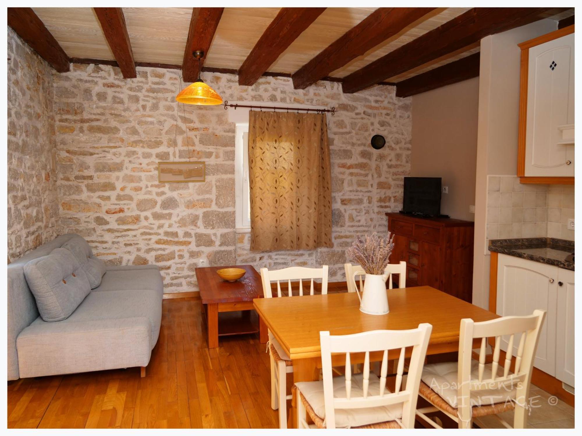 Vintage Appartement Primošten Buitenkant foto