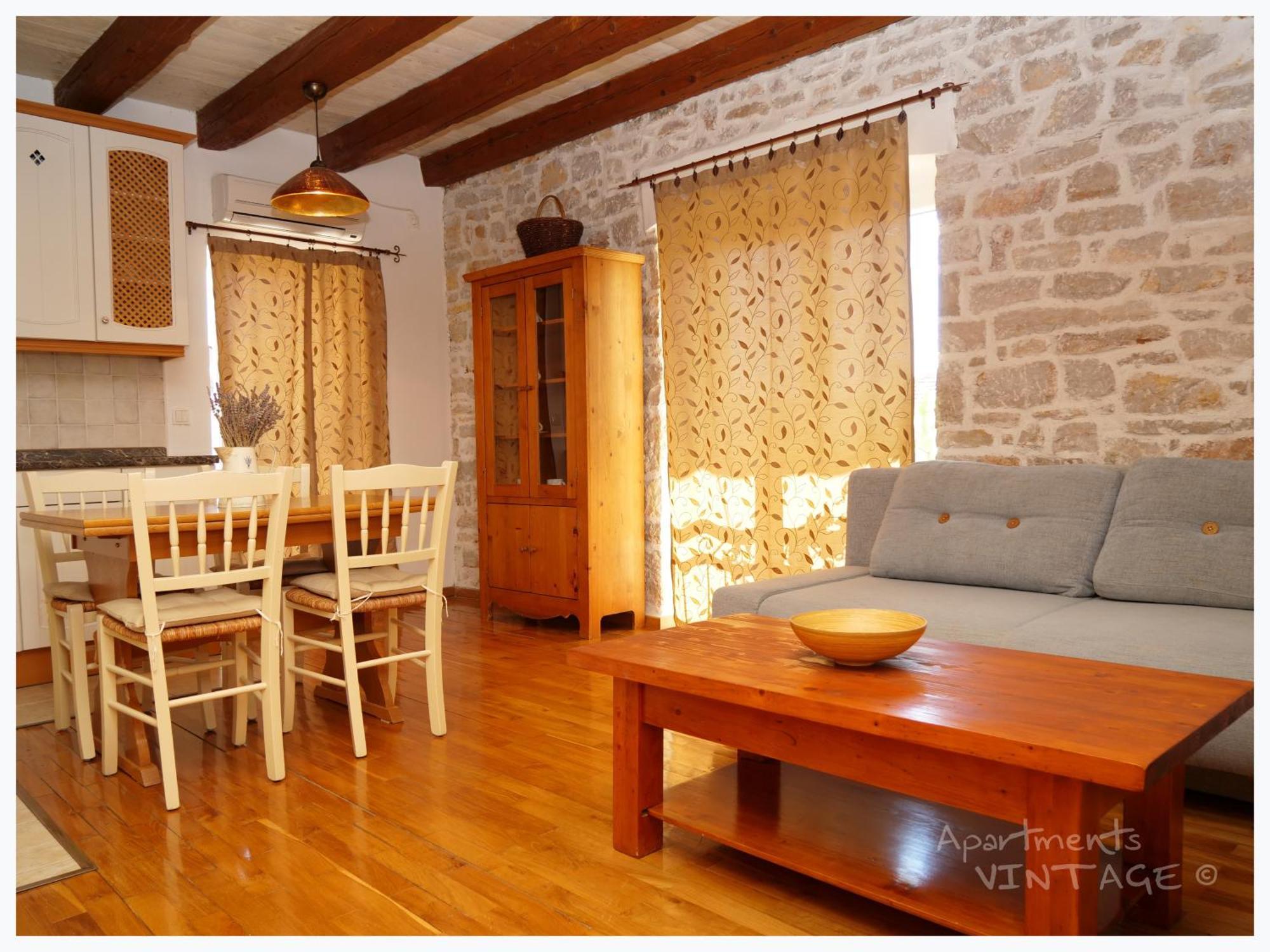 Vintage Appartement Primošten Buitenkant foto